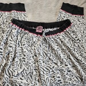 Love 2 Sleep Leopard Print Pajama Pants Women’s Large Lounge Sleepwear